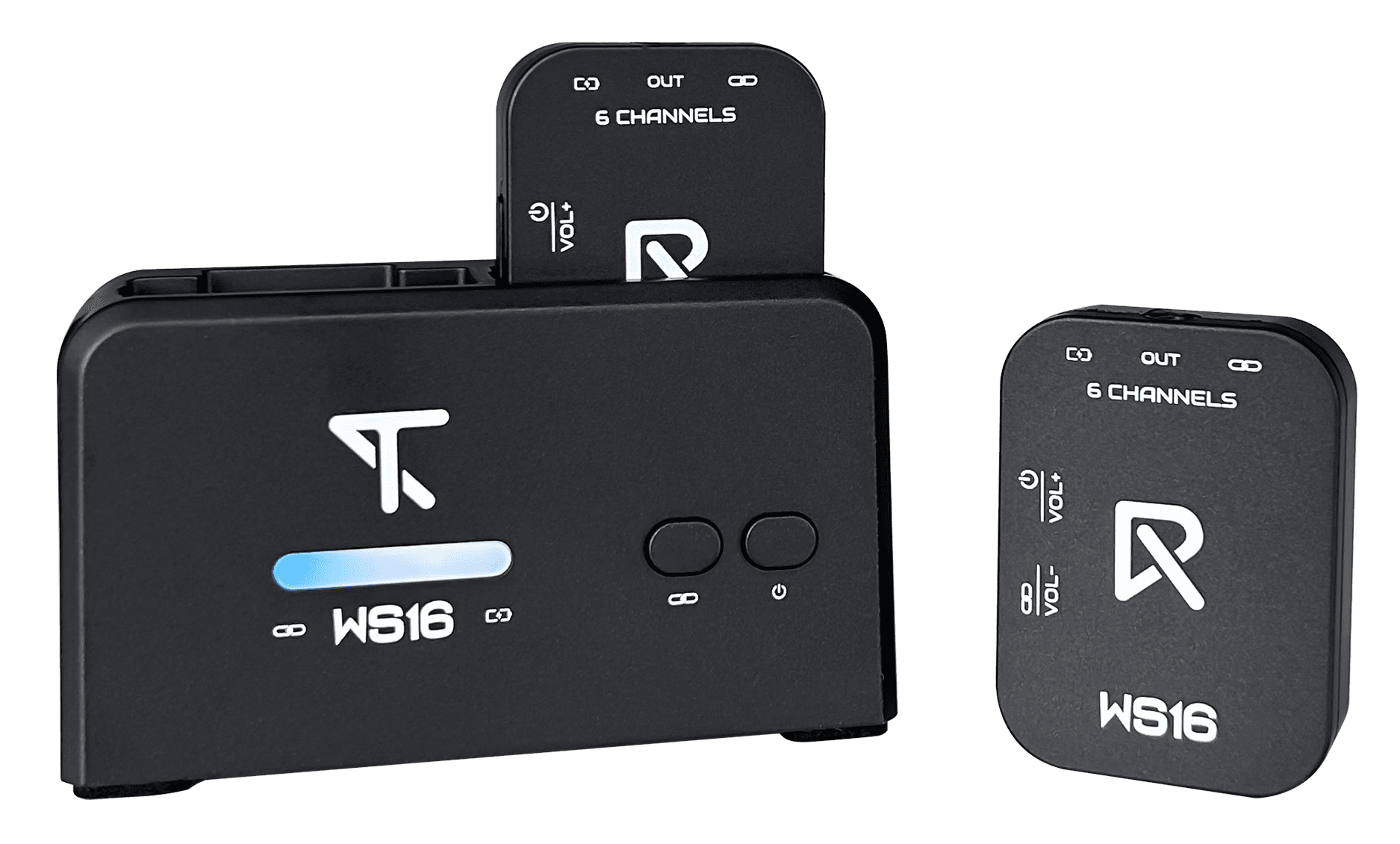 WS16 5.8GHz Wireless Audio In-Ear Monitor Transmission System angle